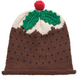 Merry Berries - Knitted 'Christmas Pudding' Baby Hat | Childrensalon