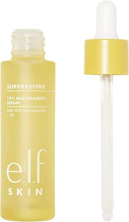 Amazon.com: e.l.f. SKIN SuperRefine 10% Niacinamide Serum, Concentrated Serum With Niacinamide For Balancing, Evening Tone & Smoothing Skin, Vegan & Cruelty-Free : Beauty & Personal Care