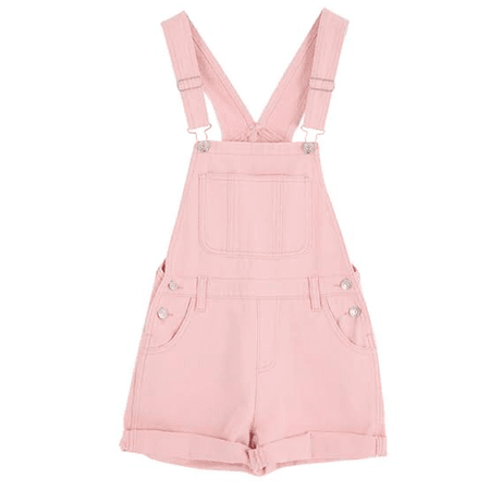 overalls pink