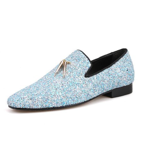 Pastel Blue Loafers 2