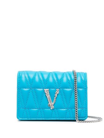 Versace Virtus Quilted Mini Bag - Farfetch