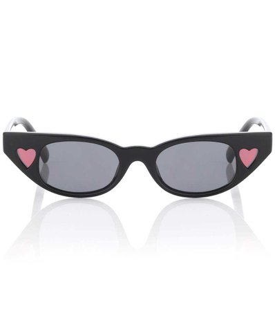 X Adam Selman The Heartbreaker Sunglasses - Le Specs | mytheresa.com