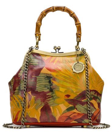 Patricia Nash leaf leather bag