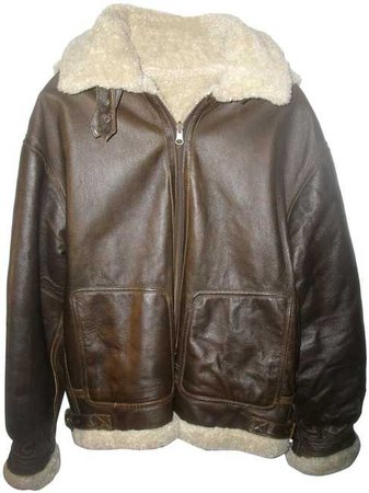 Wilsons Leather Brown Hooded Fleece Lined Bomber Leather Jacket Size 12 (L) - Tradesy