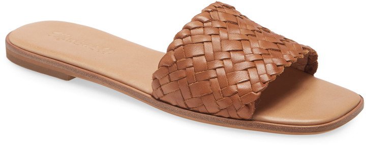 The Lianne Woven Slide Sandal