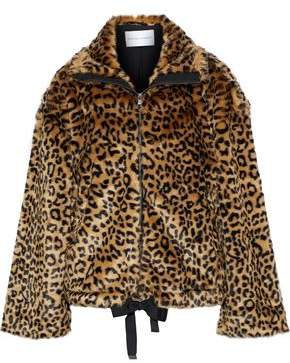 Brigit Leopard-print Faux Fur Jacket
