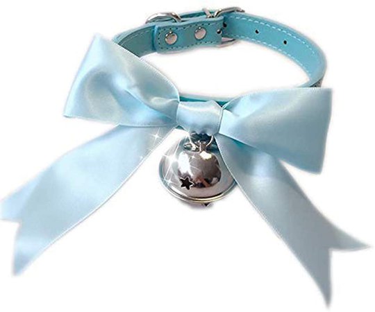 Amazon.com: lovely sailor moon bow bell Leather Collar Lead chain Bondage Restraints Adult Game BDSM Collars Sex Toys sex game (Collar, Blue): Clothing