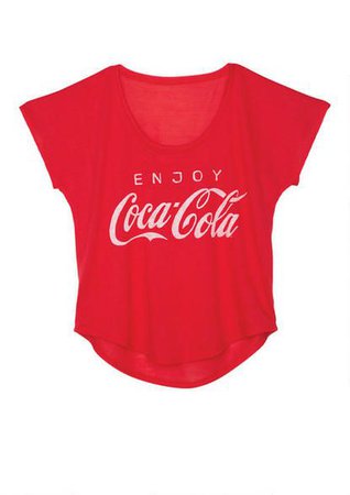 njoy Coca Cola Tee - View All Graphic Tees - Graphic Tees - Clothing - dELiA*s