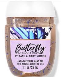 bath and body works butterfly hand sanitizer - Google Search