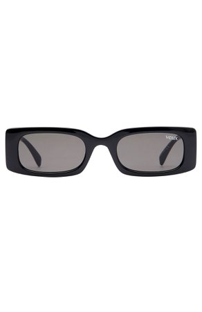Milan Sunglasses Black | White Fox Boutique