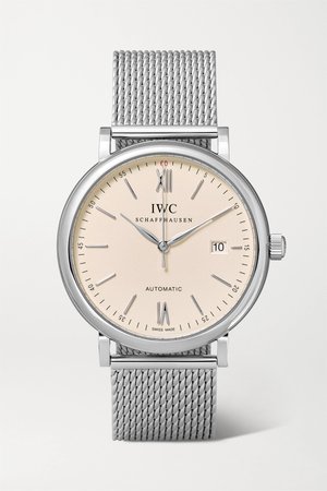 Silver Portofino Automatic 40 stainless steel watch | IWC SCHAFFHAUSEN | NET-A-PORTER