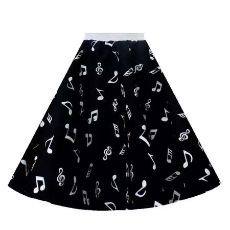 Music Note Skirt