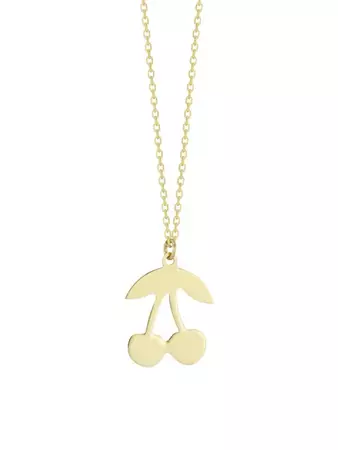 Saks Fifth Avenue 14K Yellow Gold Cherry Pendant Necklace on SALE | Saks OFF 5TH