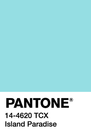 PANTONE Color: Island Paradise