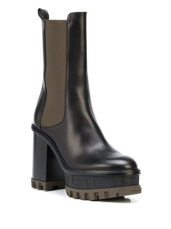 Versace Chunky Platform 110mm Boots - Farfetch