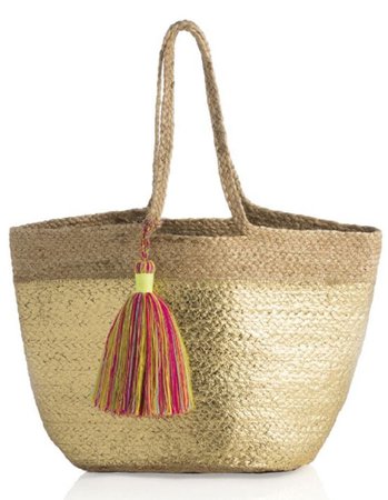 Gold Summer Tote