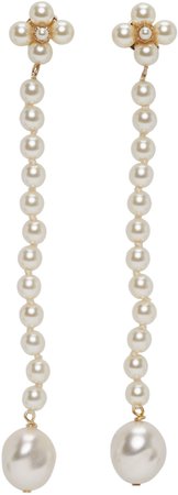 Loewe, White Pearls Earrings