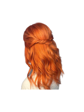 orange hair twist