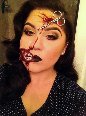 scary Halloween makeup - Google Search