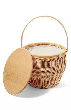 Sunnylife Picnic Basket Round Cooler | Nordstrom