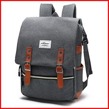 Kenox Vintage Laptop Backpack College Backpack School Bag Fits 15-inch Laptop | eBay