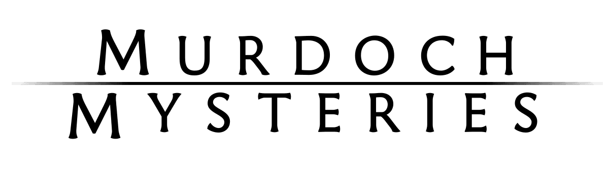 Murdoch Mysteries Logo