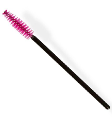 pink lash brush