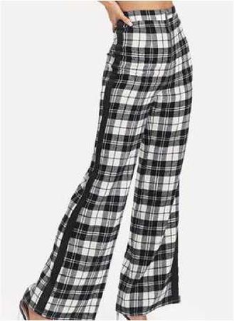 Checkered Flair Pants