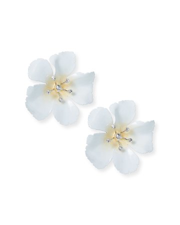 Jennifer Behr Malia Flower Stud Earrings | Neiman Marcus