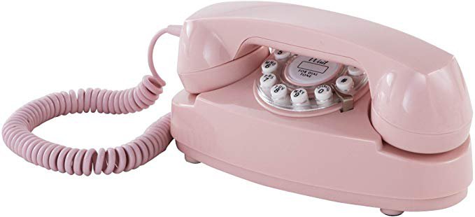 Crosley CR59-PI Princess Phone with Push Button Technology (Pink): Amazon.ca: Office Products