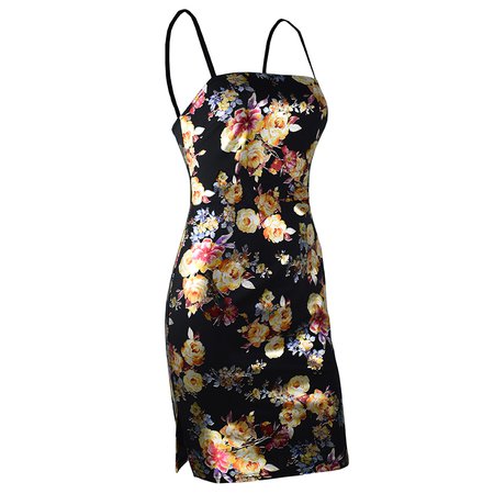 Colysmo Gold Spray Floral Printed Metallic Dress Sexy Mini Women Party Dresses Flower Oriental Club Bodycon Dress New Vestidos-in Dresses from Women's Clothing on Aliexpress.com | Alibaba Group