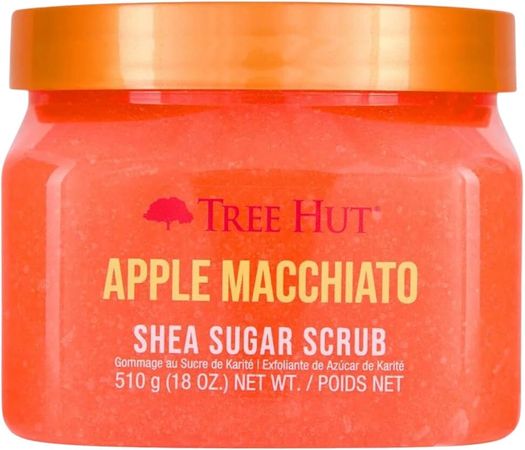 Amazon.com : Tree Hut Sugar Body Scrub 18oz Apple Macchiato Limited Edition 510 g (Pack of 1) 700303 : Beauty & Personal Care