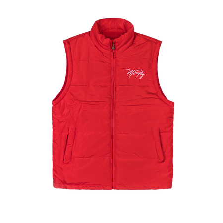 Back to the Future - McFly Embroidered Vest Puffer