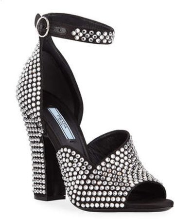 $1000 Prada Crystal High Heel
