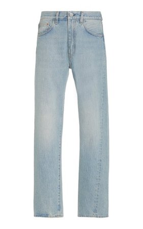 Original Twisted-Seam Rigid Mid-Rise Straight-Leg Jeans By Toteme | Moda Operandi