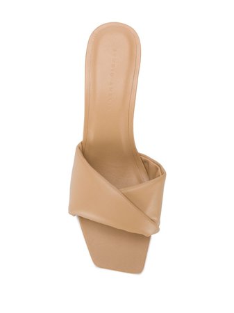 Studio Amelia padded-strap slip-on sandals