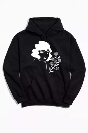 Body Ruiner Flower Lady Hoodie Sweatshirt | Urban Outfitters