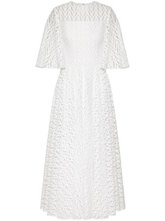Valentino Garavani Optical Heavy Lace Maxi Dress - Farfetch