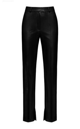 Eco-Leather Straight-Leg Pants By Matériel | Moda Operandi