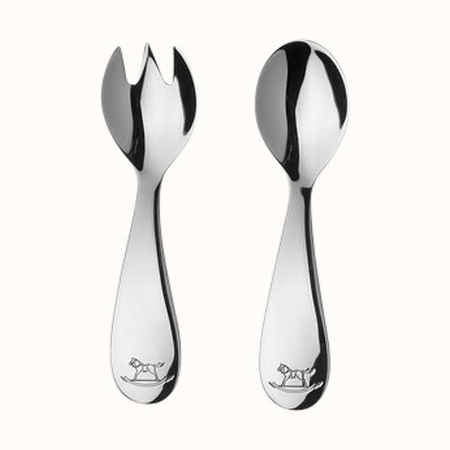 Hermes Cheval a Bascule cutlery