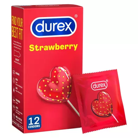 Emoji Strawberry Condoms - 12 Pack – BrandListry