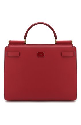 Женская сумка sicily 62 large DOLCE & GABBANA красная цвета — купить за 180000 руб. в интернет-магазине ЦУМ, арт. BB6624/AV385