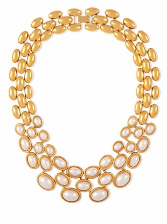 Susan Caplan Vintage 1980s Napier pearl-embellished Necklace - Farfetch