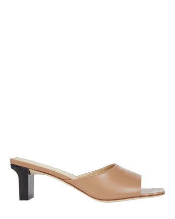 Aeyde Katti Leather Slide Sandals | INTERMIX®