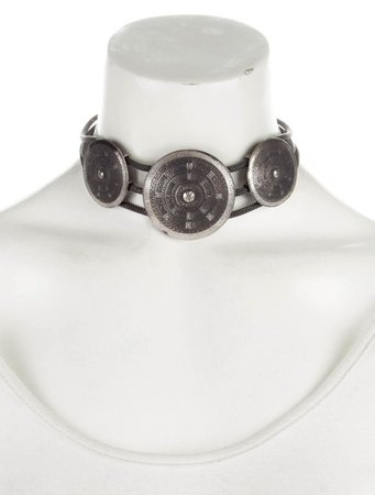 Christian Dior Disc Amulet Choker - Necklaces - CHR97739 | The RealReal