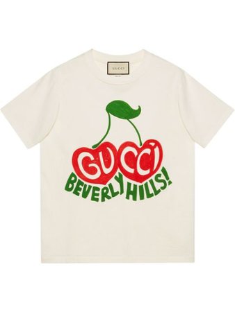 Gucci Beverly Hills cherry-print T-shirt