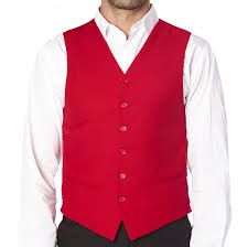 dark red vest with white collared undershirt mens - Google Search