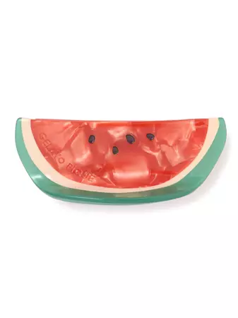 watermelon hair clip