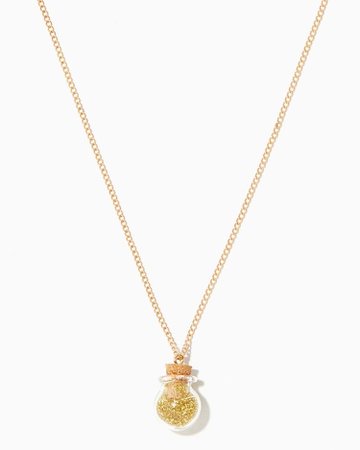 Gold Dust Necklace - Charming Charlie