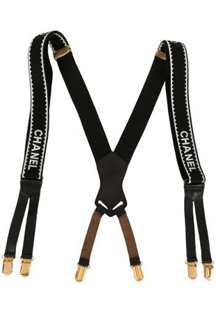 Chanel Pre-Owned, Chanel stretch suspenders | Catalove